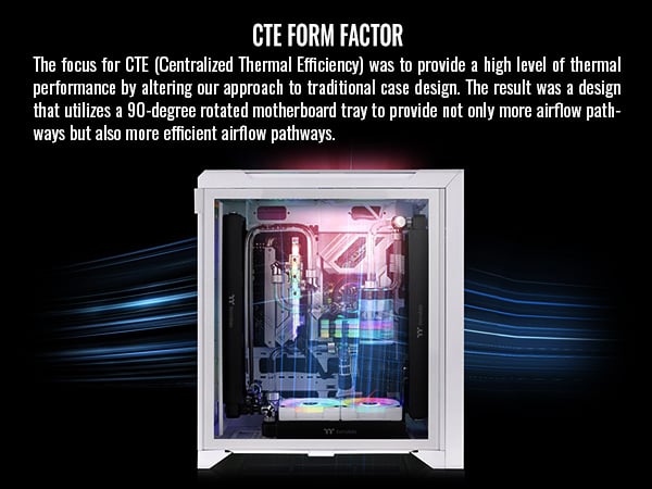 Thermaltake CTE C700 TG ARGB Snow Mid Tower Case